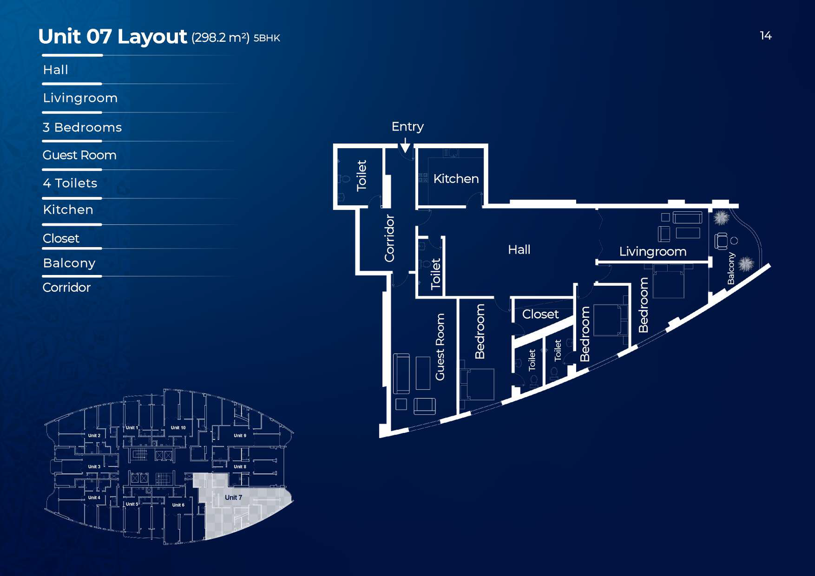 LB-F1-007 5BHK first floor for sale
