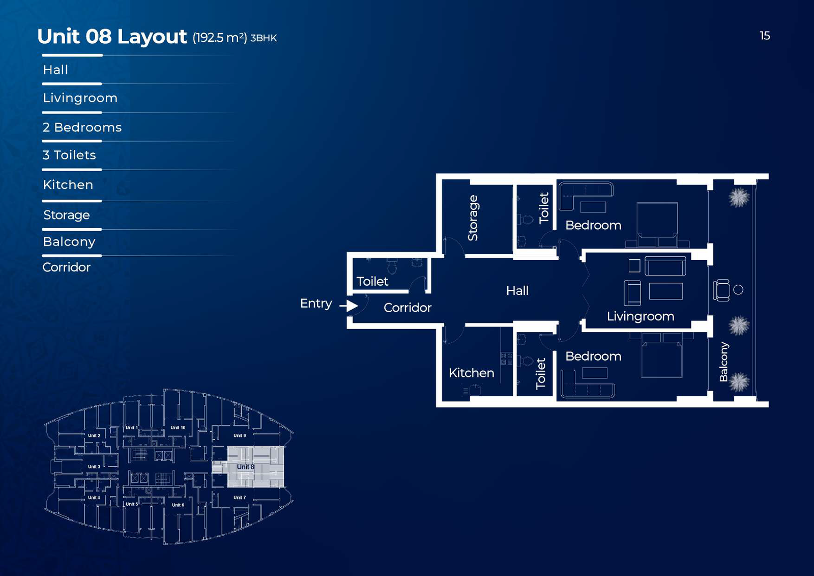 3BHK first floor for sale