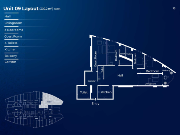 5BHK second floor for sale
