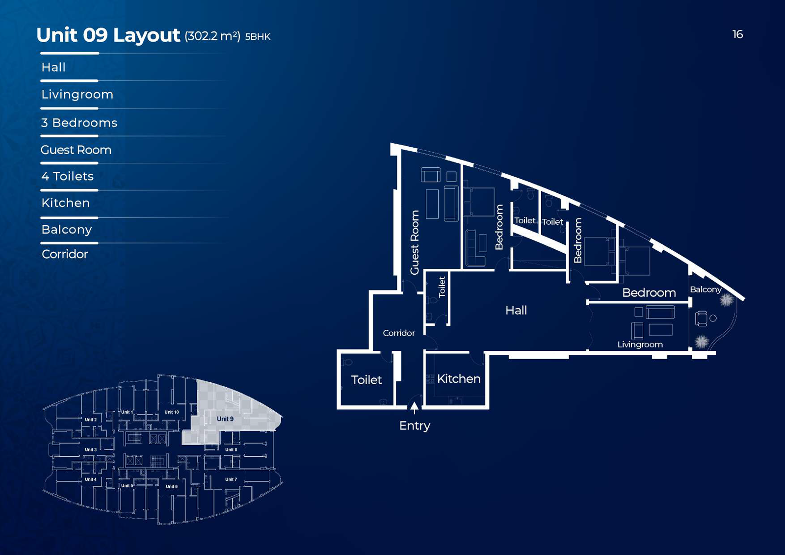 5BHK second floor for sale